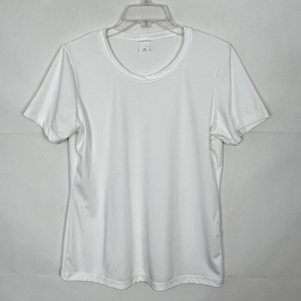 Sport-Tek Women's Activewear White Tee Size Medium